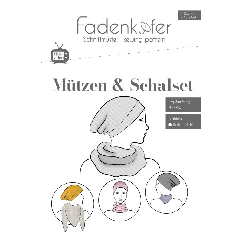 Fadenkäfer - Mützen-Schal-Set