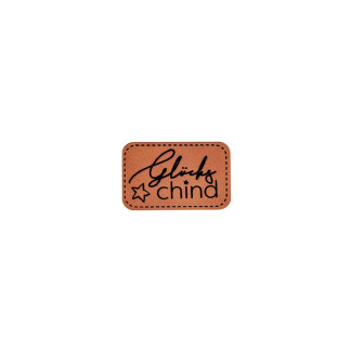 synthetic leather label - Mrs Mint - Glückschind