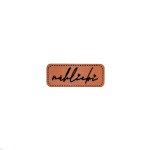 synthetic leather label - Mrs Mint - Nähliebi