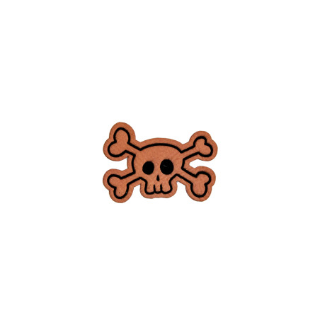 similicuir du label - Mrs Mint - Skull