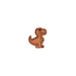 Étiquette similicuir - Mme Mint - T-Rex