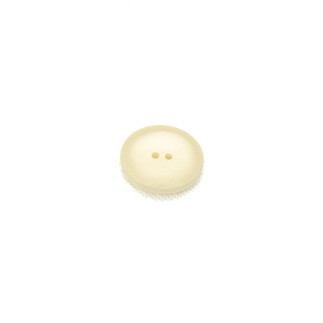 2-hole button 30mm - Shiny ecru