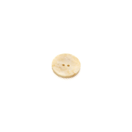 2-hole button 25mm - vintage ecru