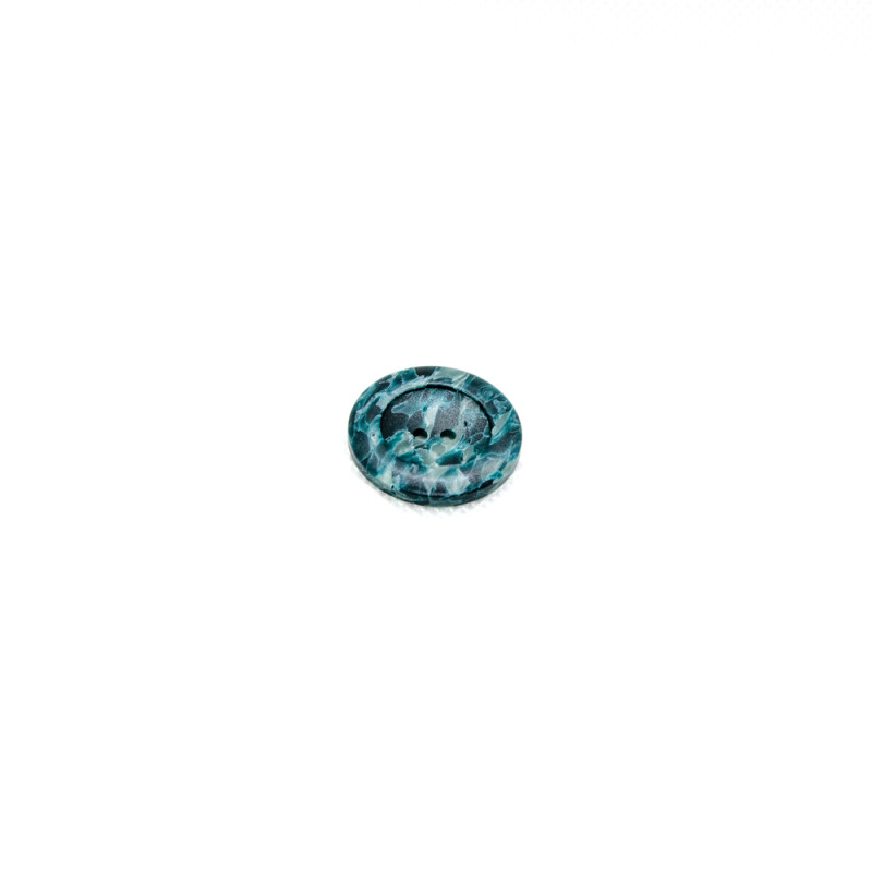 Bouton 2 trous - marbre pétrole