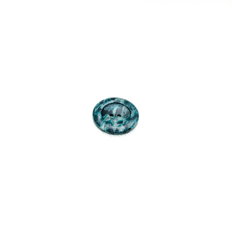 Bouton 2 trous - marbre pétrole