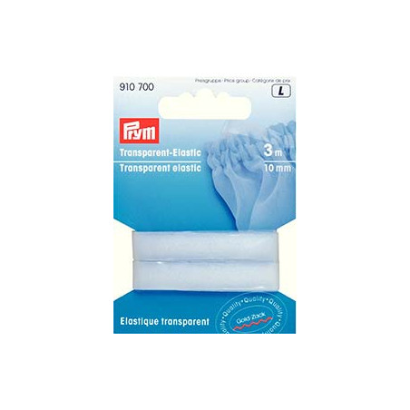Caoutchouc de bain Prym Elast transparent 10 mm