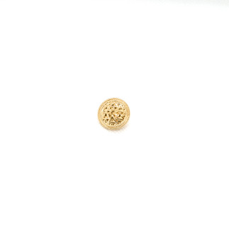 Shank button 20mm - ornaments gold