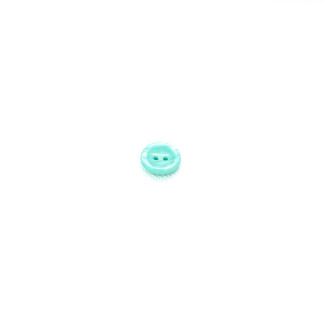 Bouton 2 trous 15 mm - Menthe brillante