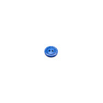 2-hole button 15mm - relief cobalt