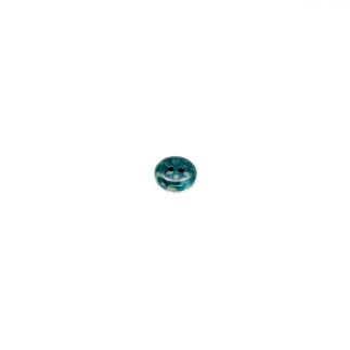 Bouton 2 trous 15 mm - marbre vert foncé