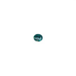 Bouton 2 trous 15 mm - marbre vert foncé
