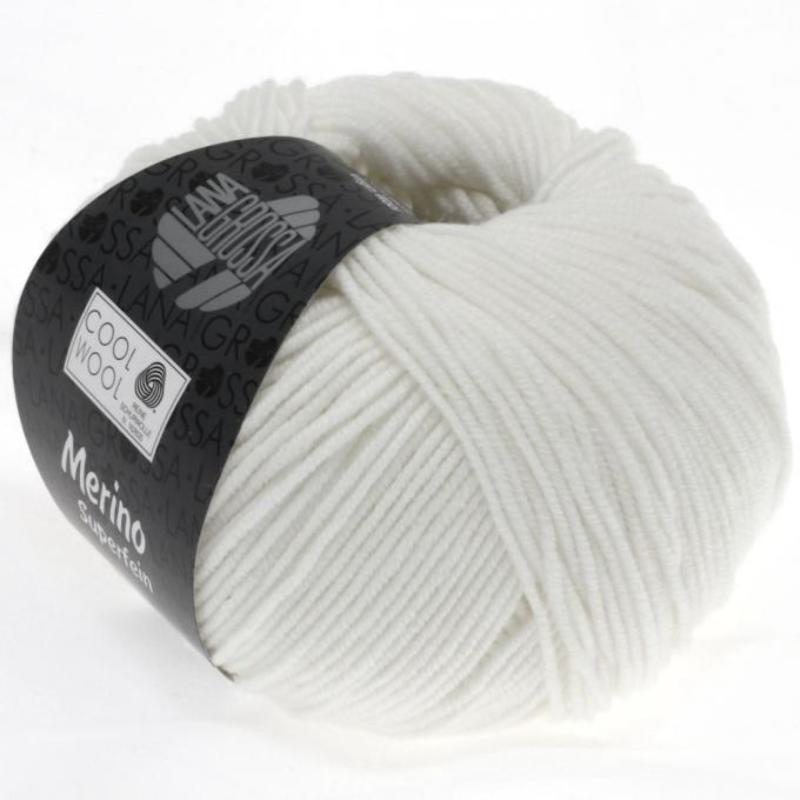 Lana Grossa - Cool Wool blanc (431)