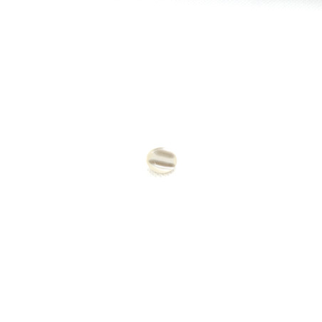 Bouton à œillet 13 mm - Ovale écru