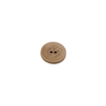 2-hole button - wood look beige