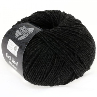 Lana Grossa - Cool Wool melange anthrazit  (444)