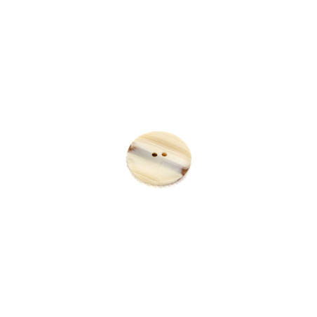 2-hole knob - marble ecru