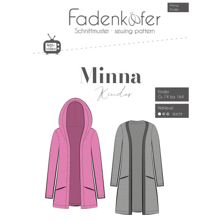 Fadenkäfer - Minna children's cardigan