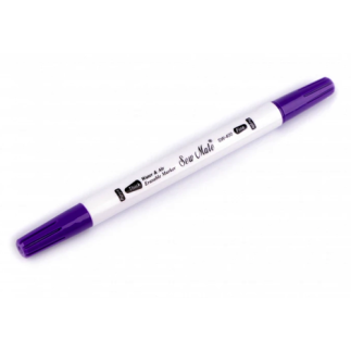 Magic Marker textile marking pen fine/coarse purple