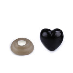 Safety nose black 12x13mm