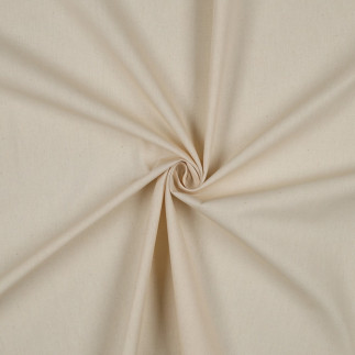 Cotton poplin - natural (v)
