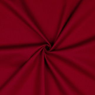 Cotton popline - dark red (v041)