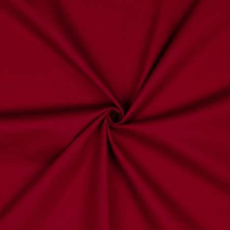 Cotton popline - dark red (v041)
