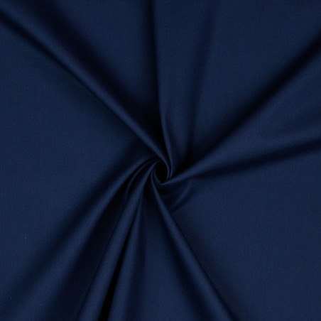 Baumwollpopline - navy (v14)
