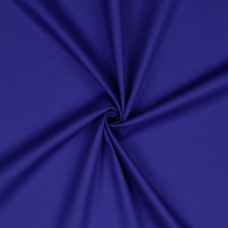 Cotton popline - dark cobalt (v)