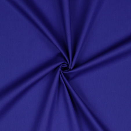 Cotton popline - dark cobalt (v)