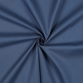 Cotton popline - denim blue (090)