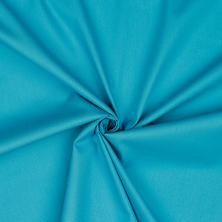 Cotton popline - turquoise (v)