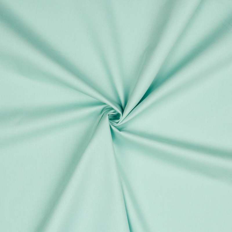 Coton popeline - menthe (v22)
