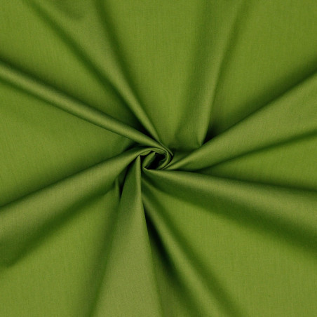Cotton popline - green (v044)
