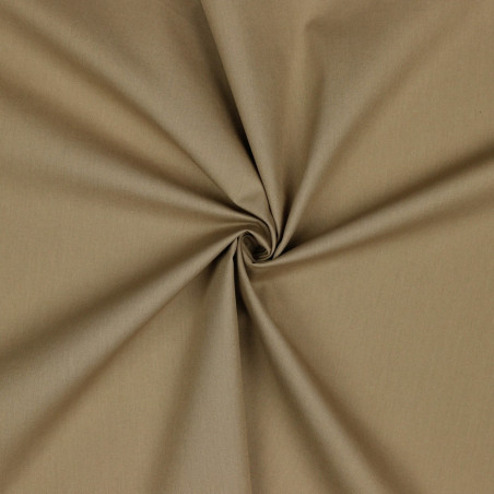 Cotton popline - taupe (v038)