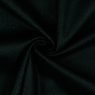 Popeline de coton - noir uni (v)