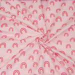 sweatshirt - Mrs Mint for Hilco Rehzauber Rainbow pink