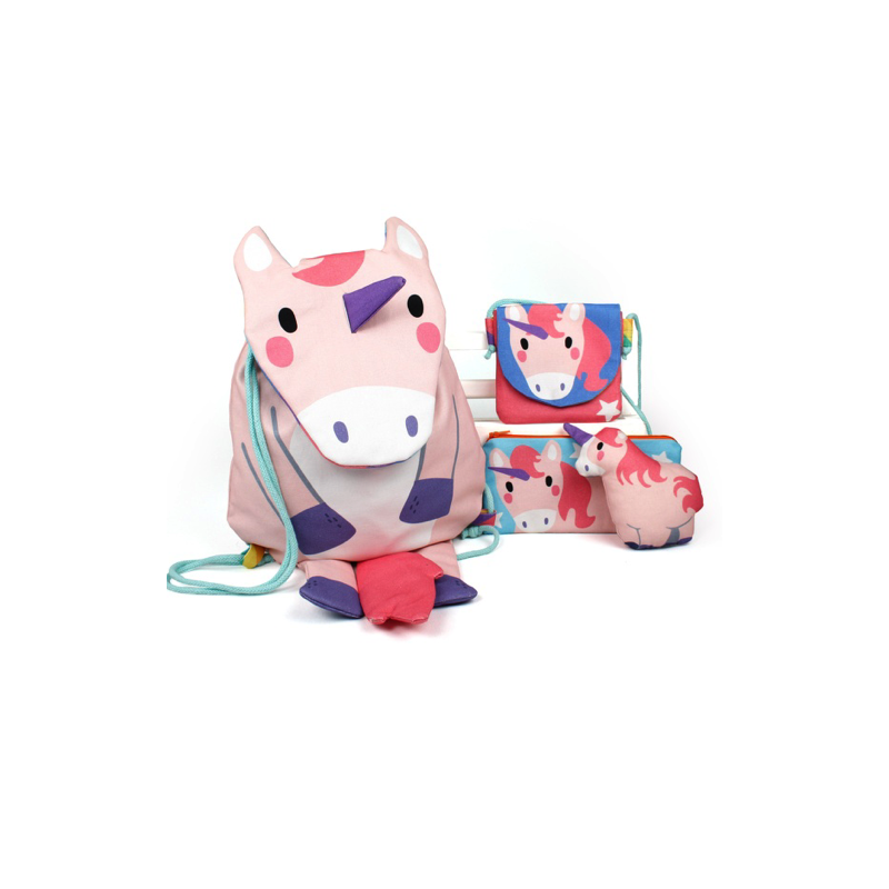 Sac à dos/sac de sport licorne – par Käselotti Panneau DIY