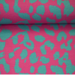 Jersey - Love by Ki-ba-doo - Leo pink/turquoise