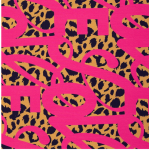 french terry modal - Love par ki-ba-doo Leolove senf/pink