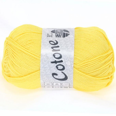 Lana Grossa - Coton jaune (16)