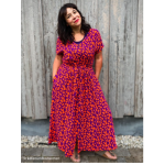 viscose - Webware Love par ki-ba-doo Leo violet/orange