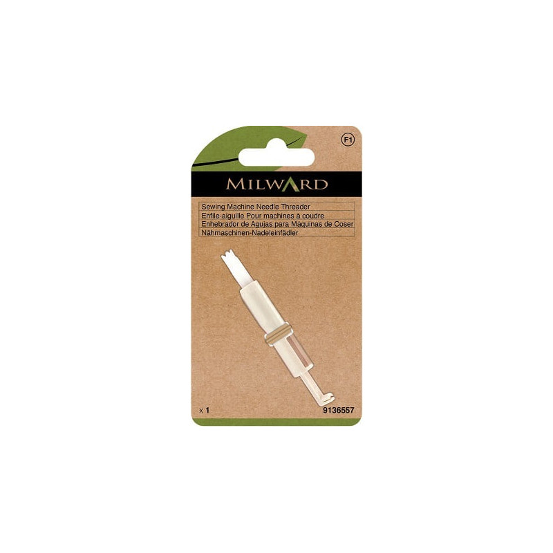 Milward green threader for sewing machines