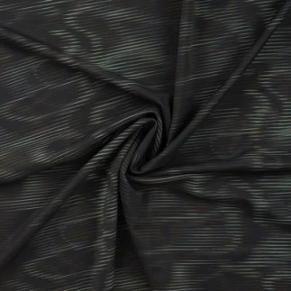 Jersey technique - Lycra Gradient wave smoke mint