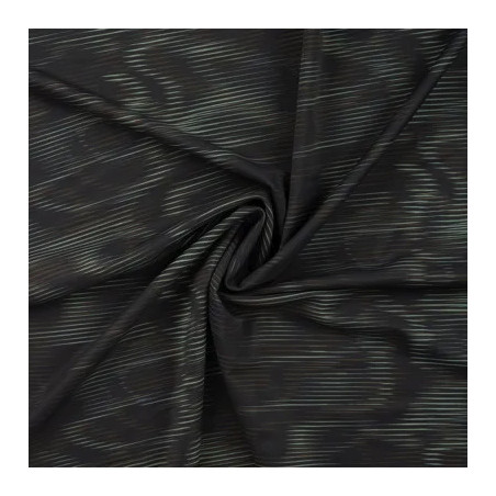 Jersey technique - Lycra Gradient wave smoke mint