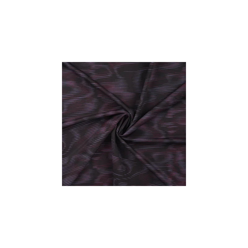 Jersey technique - Lycra dégradé vague vieux violet