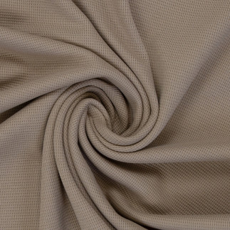 Jersey gaufré Clarissa beige (173) HW