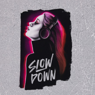 french terry - Thorsten Berger - Slow Down woman gray 85cm