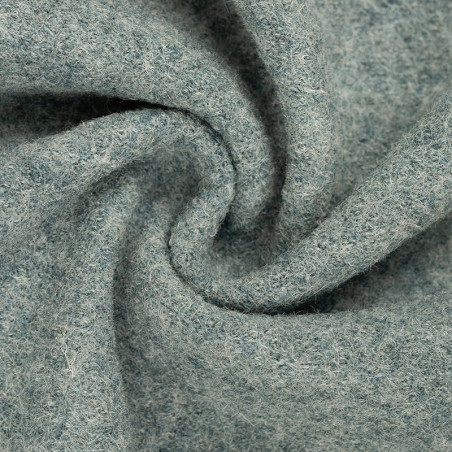 Merino wool, smoke mint melange (1263)