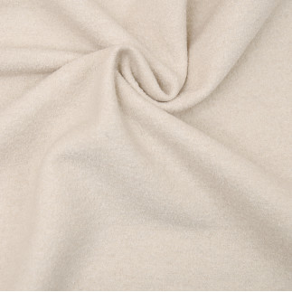 Merino boiled wool ecru