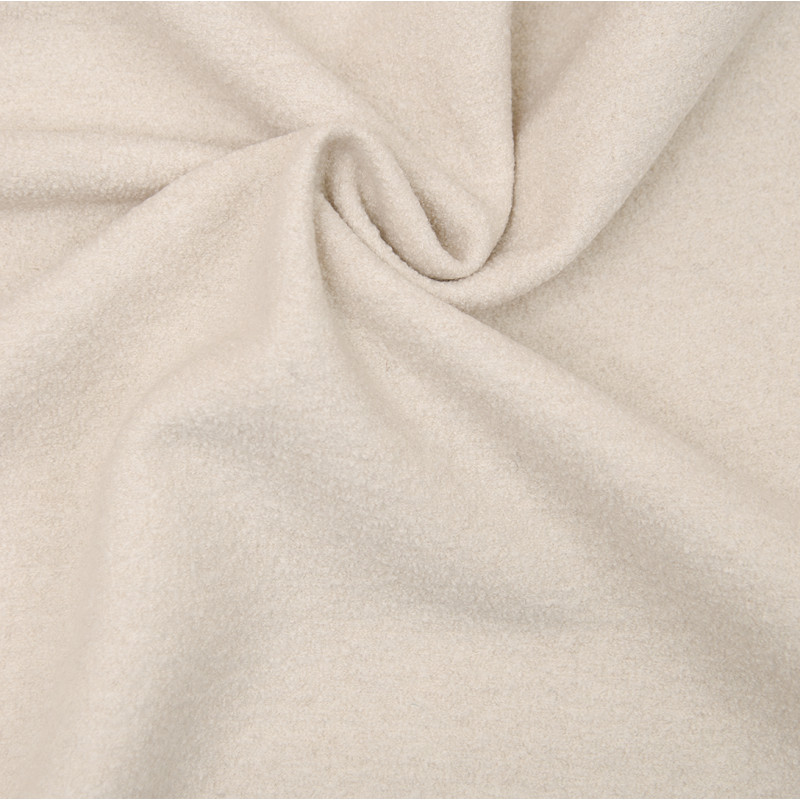 Merino boiled wool ecru